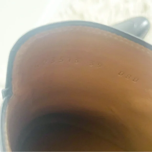 Gucci Princetown Horsebit Leather Slipper Mule Black Size 39 - Picture 11 of 11